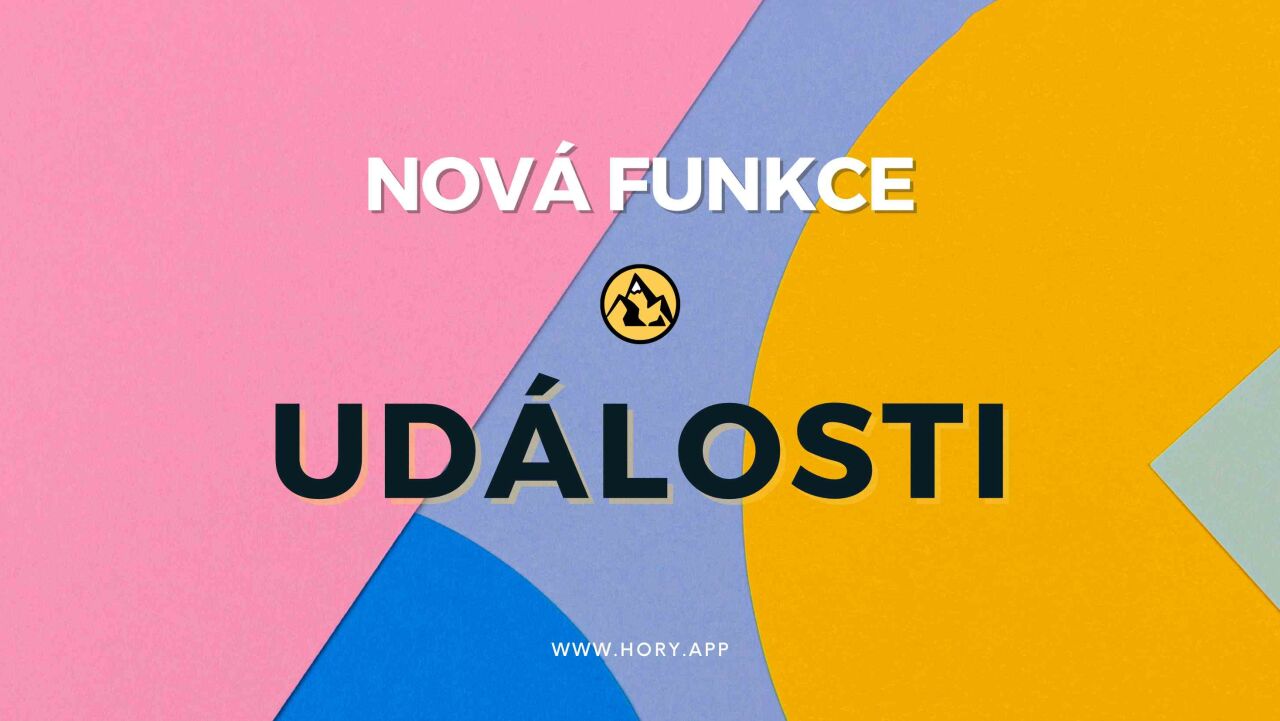 Nová funkce - Události