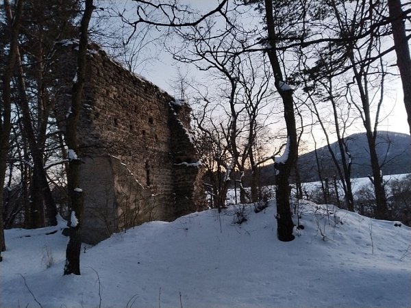 Vítkovec - zřícenina hradu
