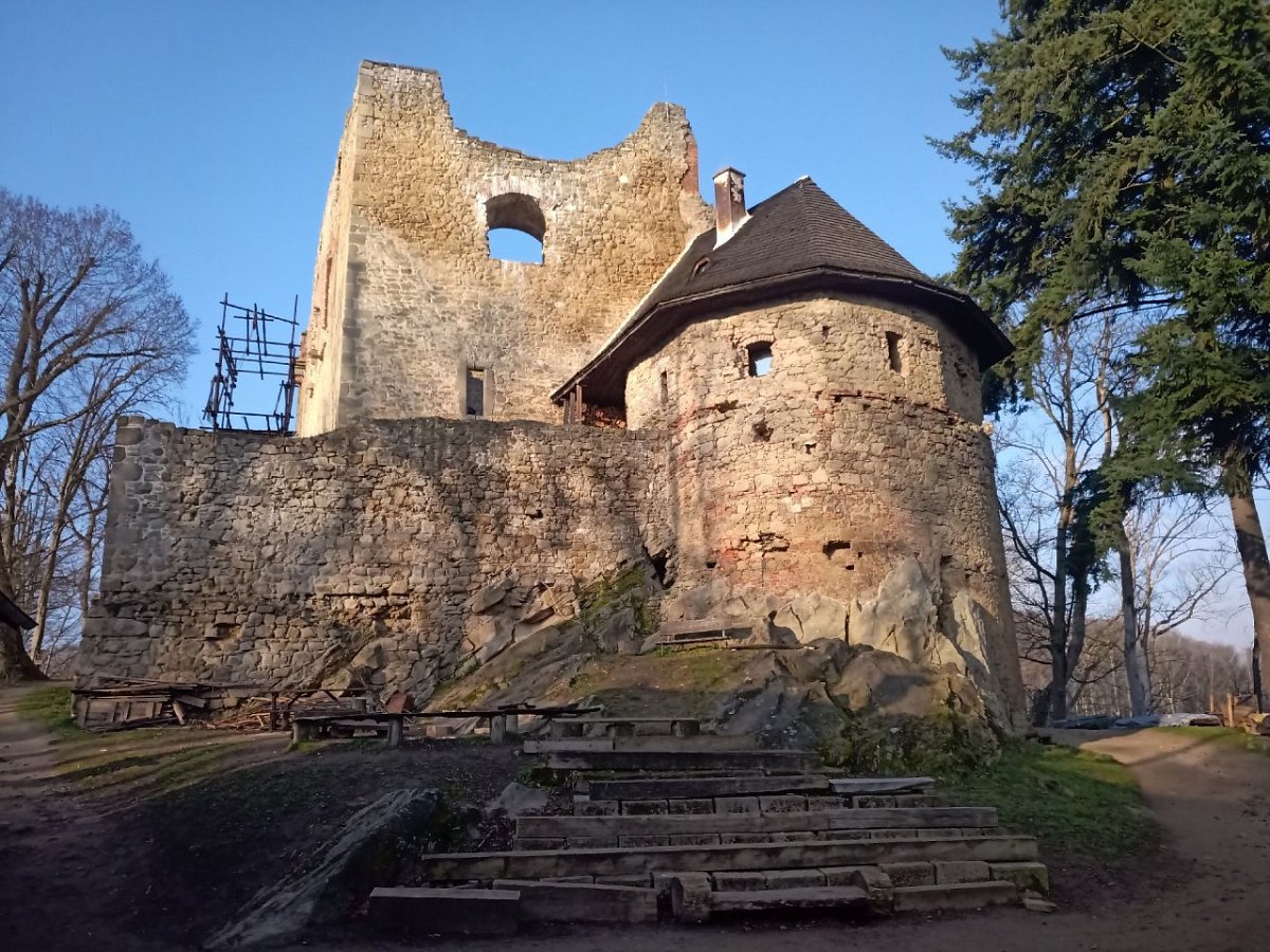 Cimburk - hrad (423&nbsp;m)
