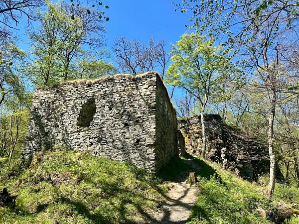 Jenčov - zřícenina hradu